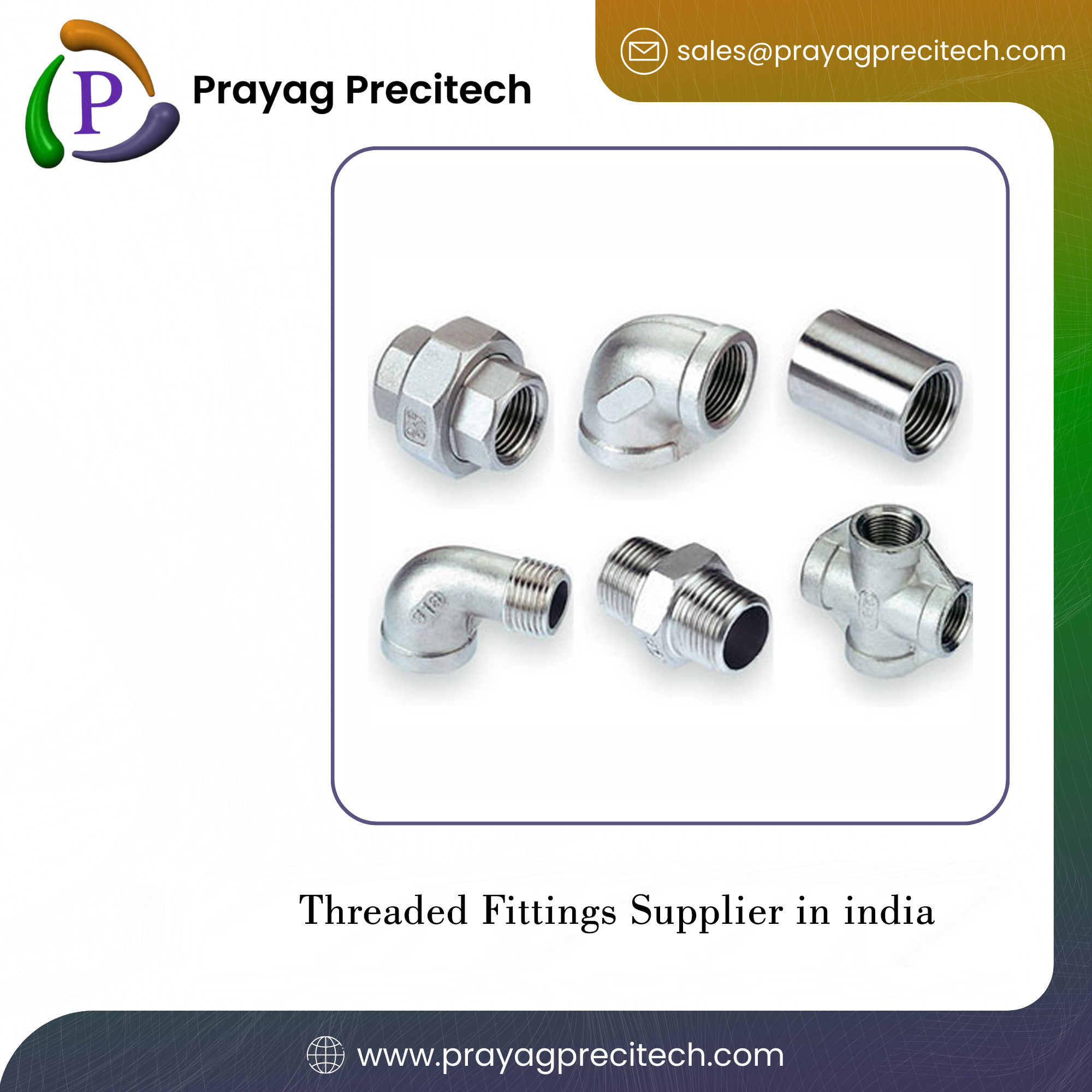 Thraeded fitting Supplier in india